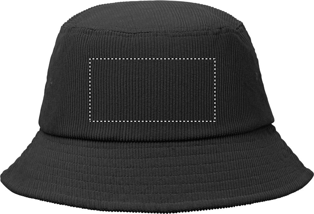 Corduroy bucket hat front 03