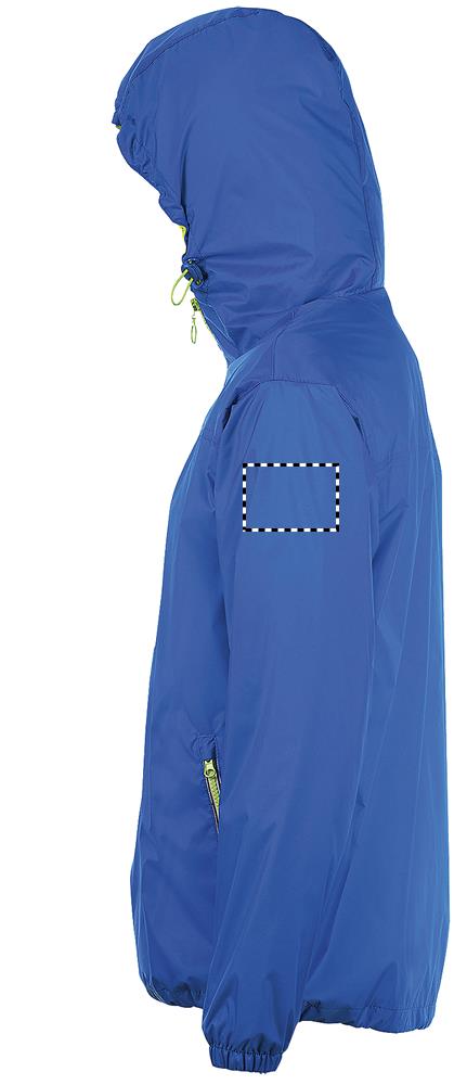 SKATE LINED WINDBREAKER arm left dz