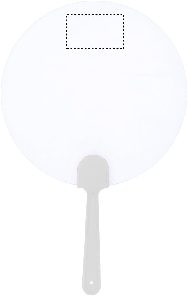 Manual hand fan front pad 06