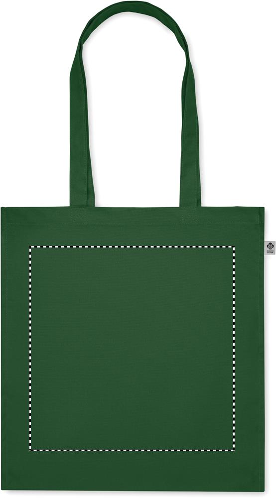 Shopper in cotone biologico front 60