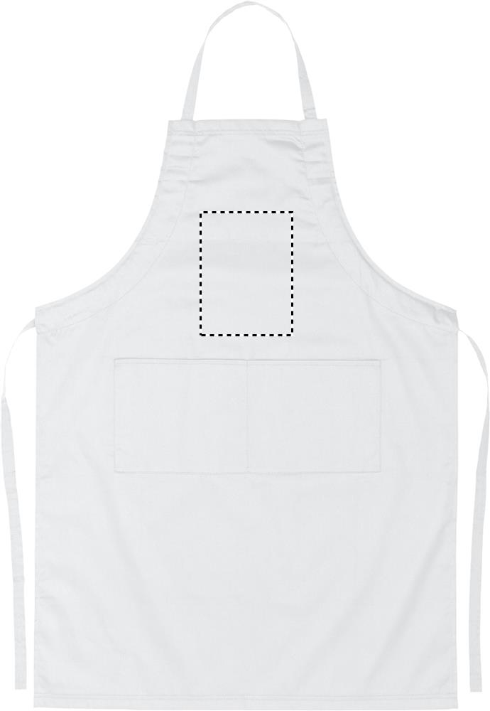 Adjustable apron front above pocket 06