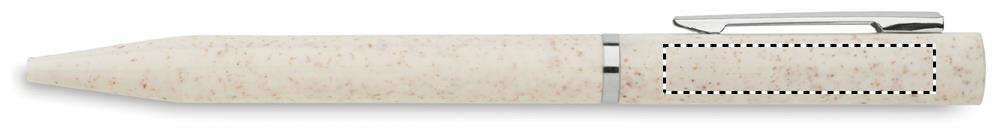 Wheat straw/ABS twist pen clip right handed 13