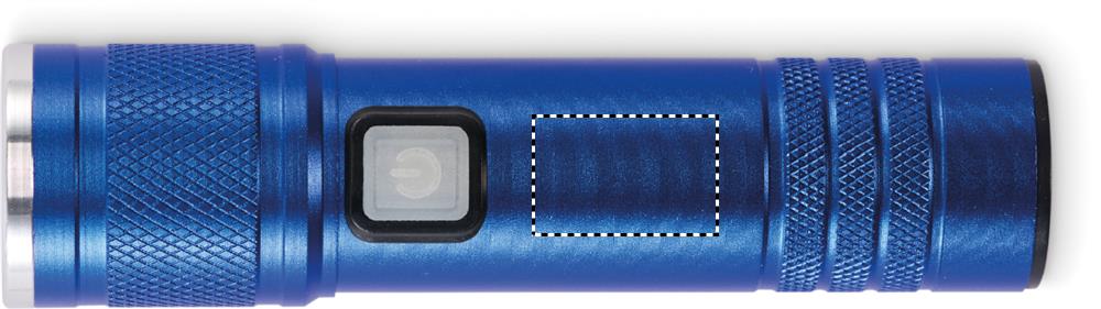 Rechargeable COB light torch side 3 04
