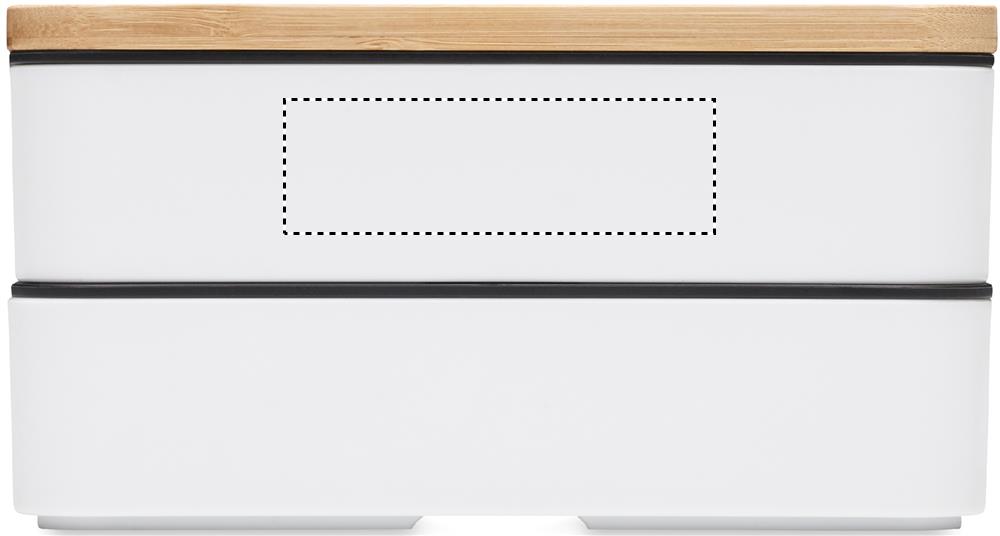 Recycled PP lunch box box 1 side 1 06