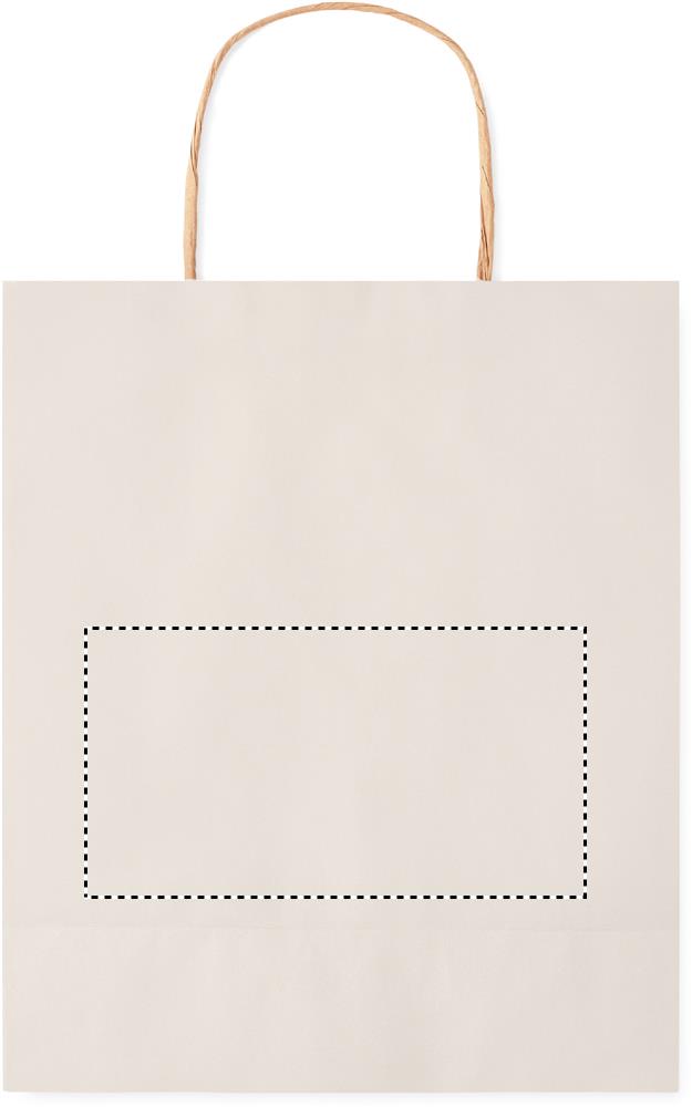 Small Gift paper bag 90 gr/m² back 06