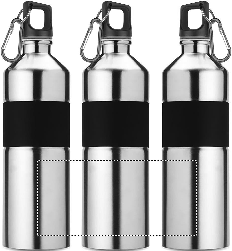 Stainless steel bottle 750 ml roundscreen 16