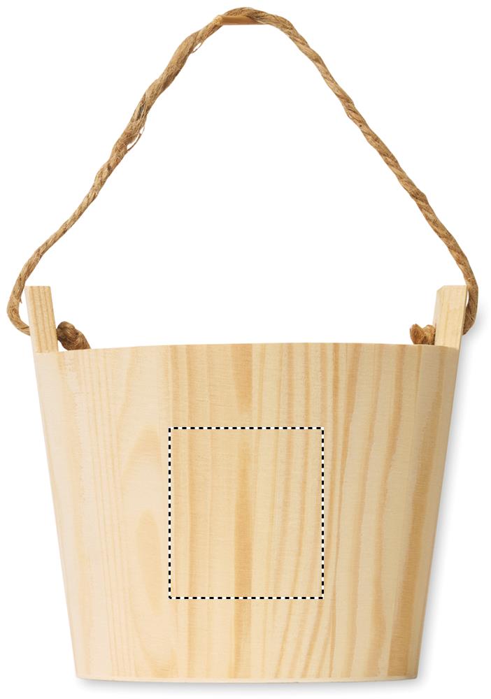 Set da bagno in cestino bucket 40