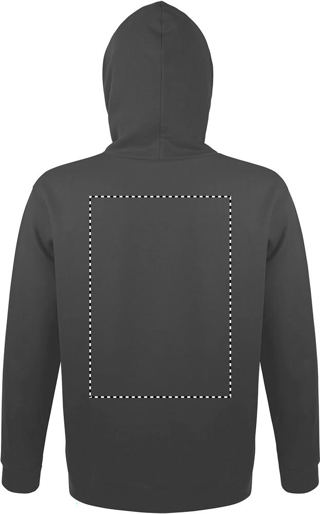 SNAKE Felpa uni cappuccio back dg