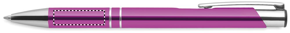 Penna a sfera in alluminio barrel right handed 38