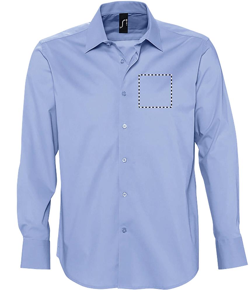 BRIGHTON STRETCH MEN SHIRT chest left bf