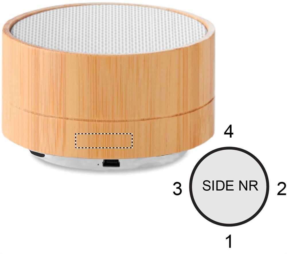 Speaker wireless in bamboo side 4 lower 06
