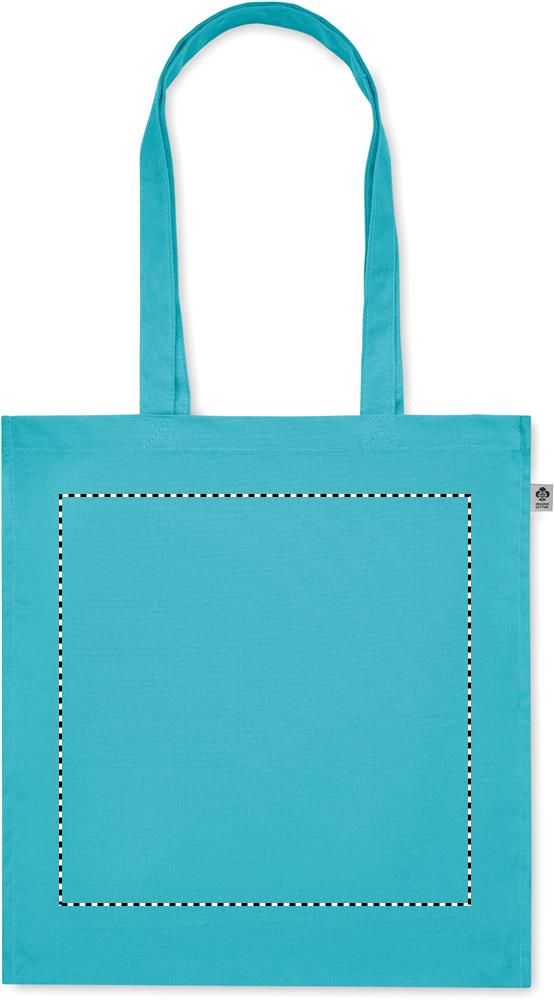 Shopper in cotone biologico front 12