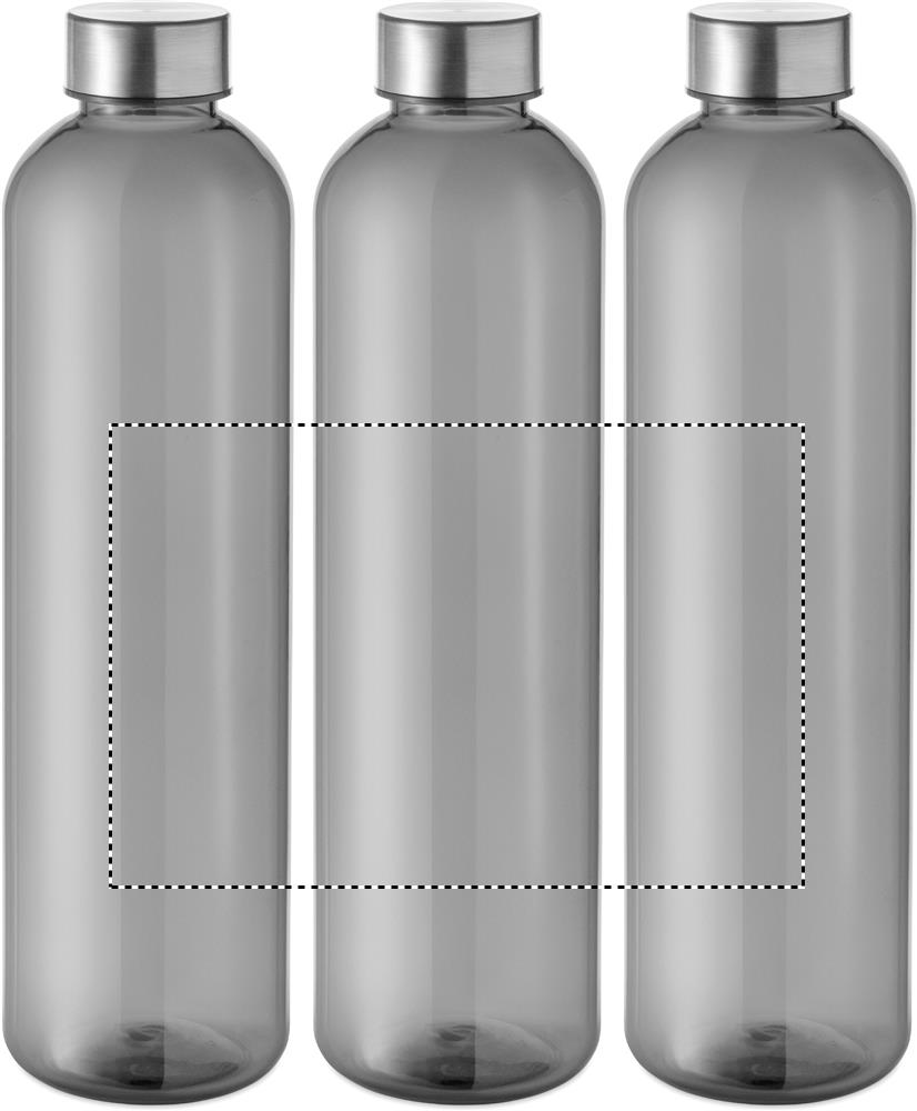 RPET bottle 1000ml roundscreen 27