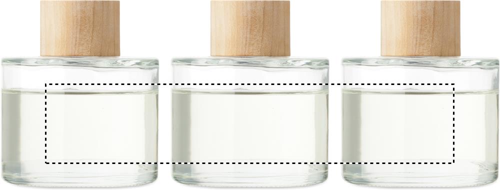 Vanilla aroma reed diffuser label 22