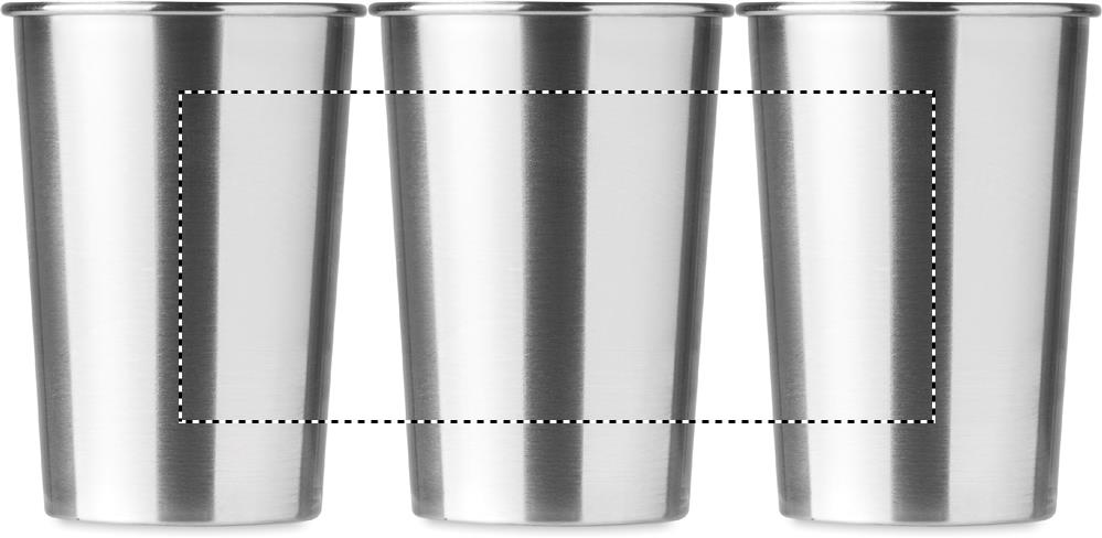 Tazza in acciaio inox 350ml roundscreen 16