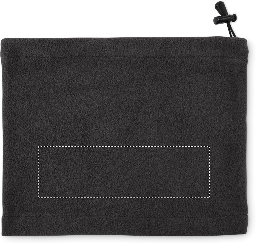 Berretto multiuso in pile neckwarmer front 03