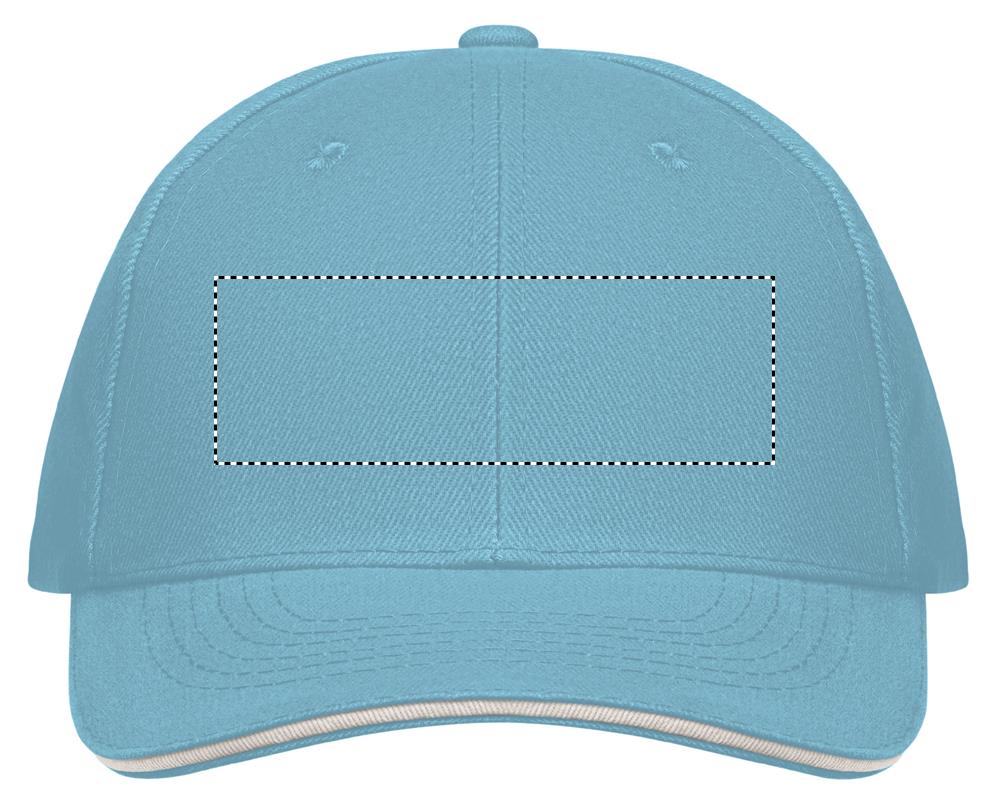 BUFFALO SIX PANEL CAP front embroidery rq