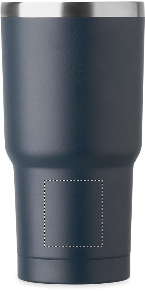 Bicchiere doppio strato. 550 ml. front lower 85