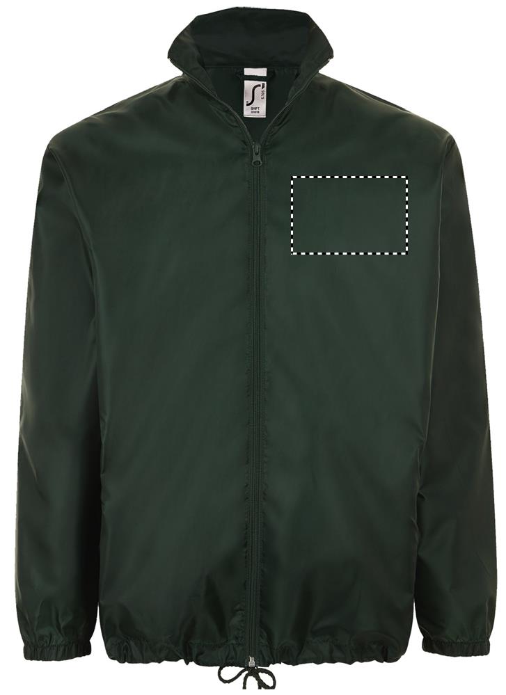 SHIFT UNISEX WINDBREAKER chest left fg