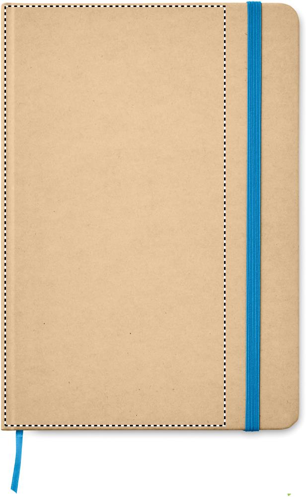 A5 recycled notebook 80 lined front pd 04