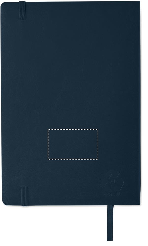 Notebook A5 riciclato back pad 85