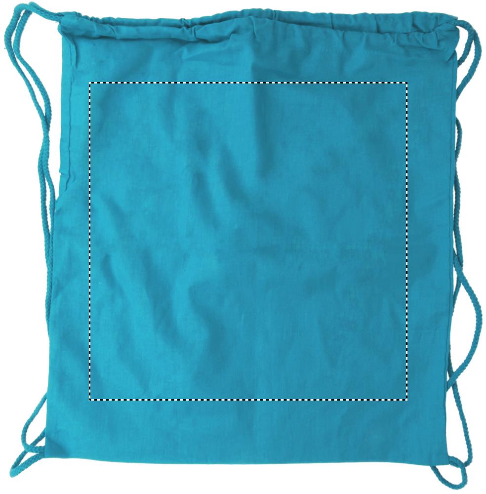 100gr/m² cotton drawstring bag front 12