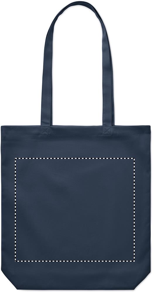 270 gr/m² Canvas shopping bag front 85