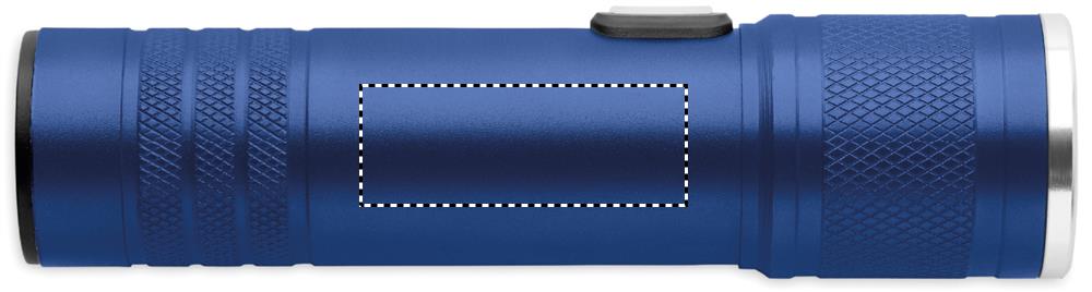 Rechargeable COB light torch side 2 04