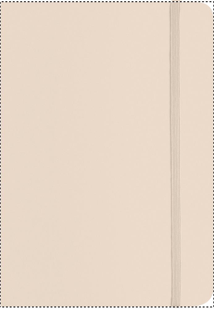 A5 notebook 96 plain sheets front pd 43