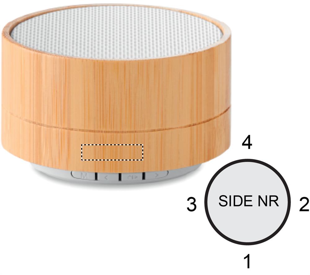 Speaker wireless in bamboo side 1 lower 06