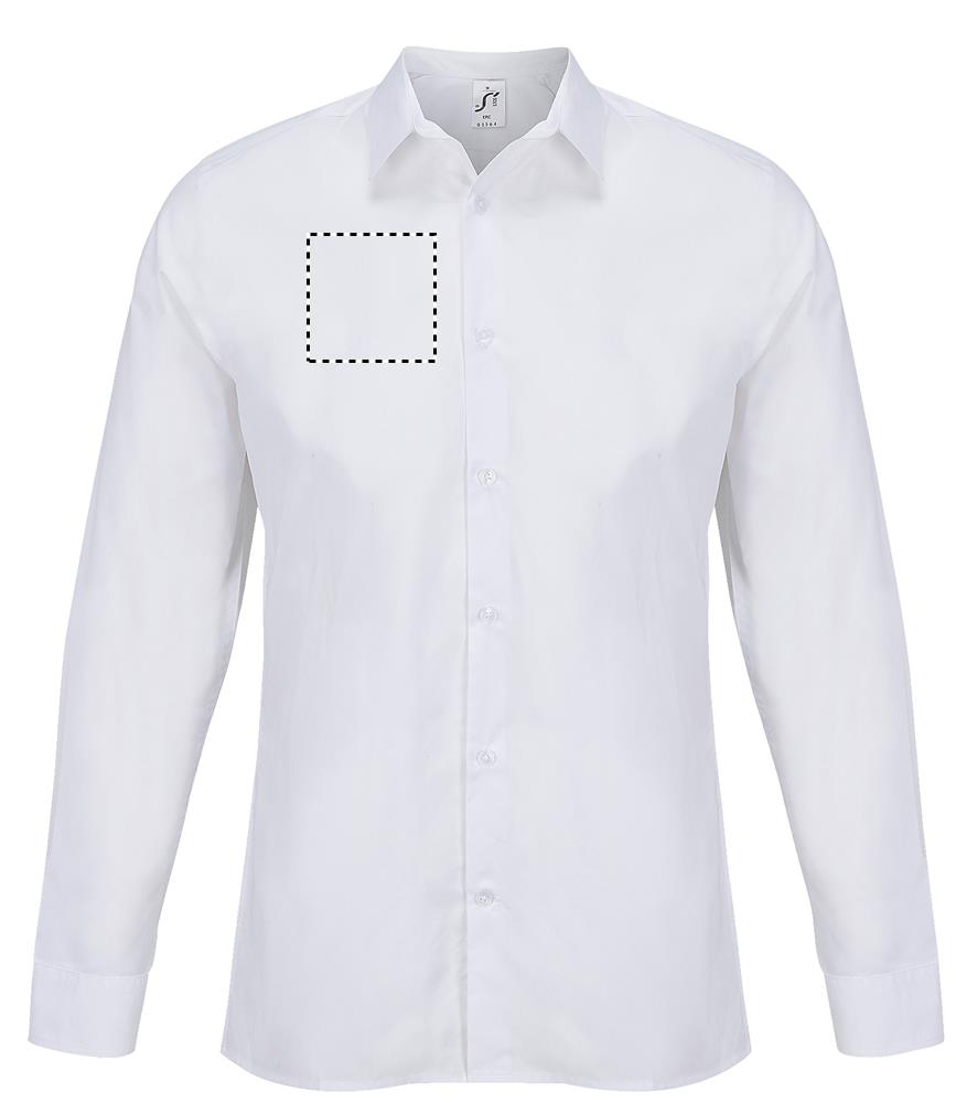 BAILEY MEN POPLIN SHIRT chest right wh