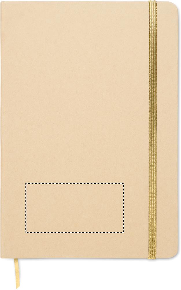 Colour revealing A5 notebook front pad 98