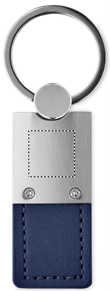 Portachiavi in metallo back silver part 85