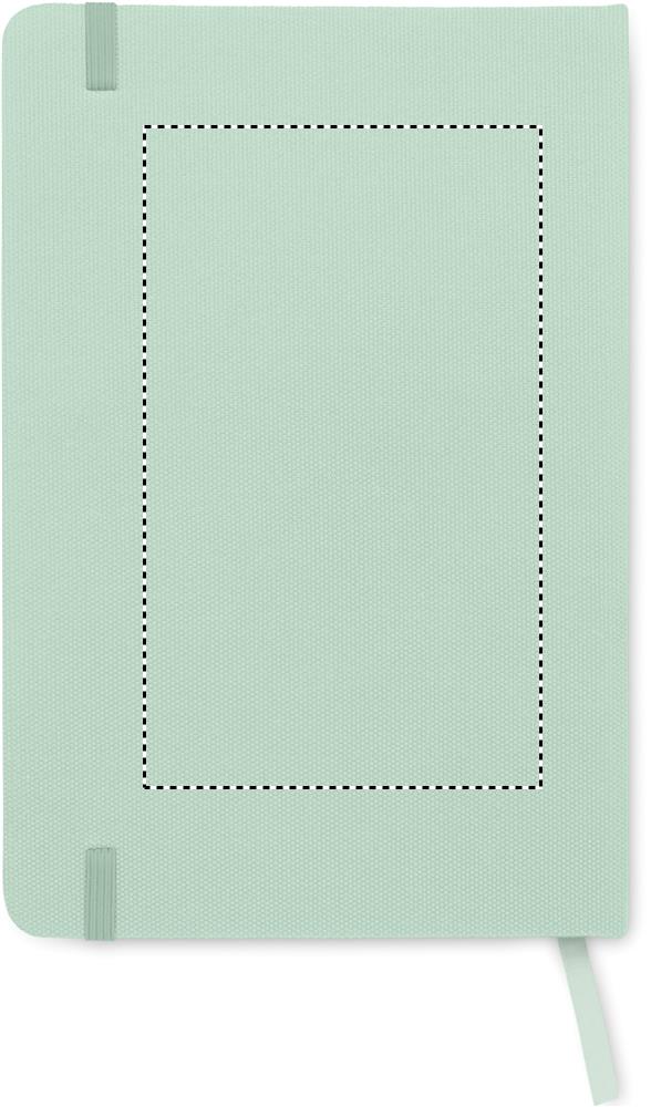 Notebook A5 in 600D RPET back 77