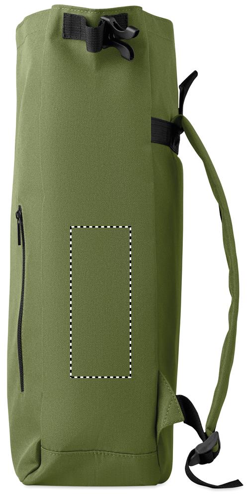 15'' roll top laptop backpack side right 49