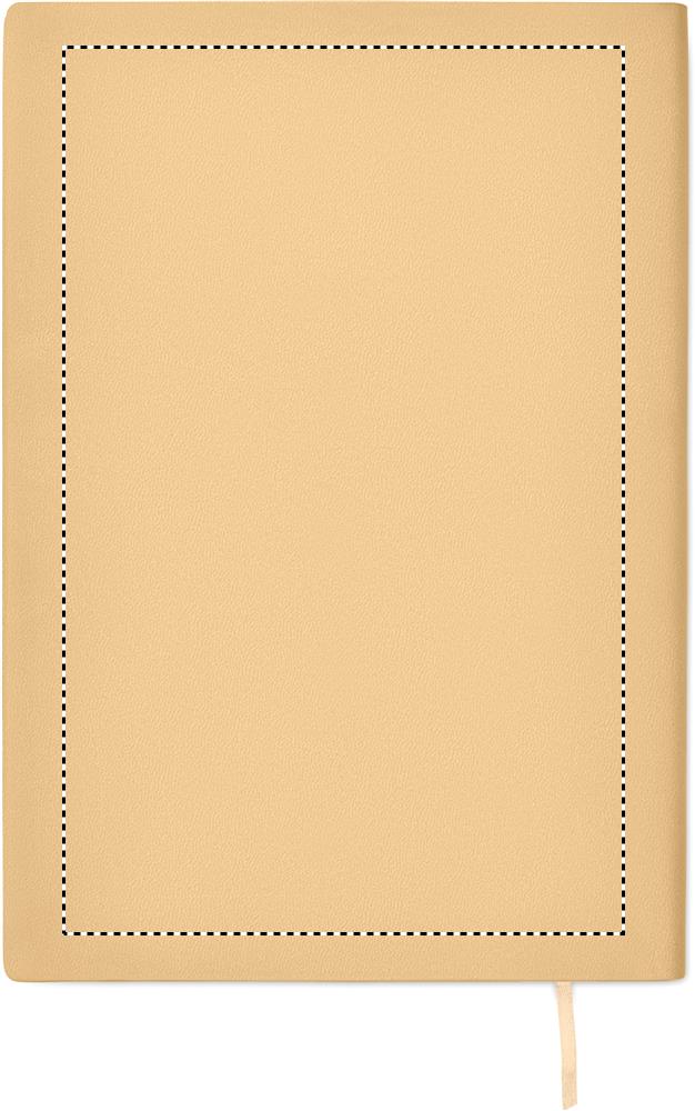 Notebook A5 in PU fumé back 13