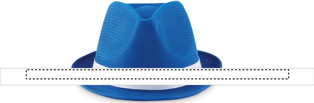 Coloured polyester hat band transfer 37