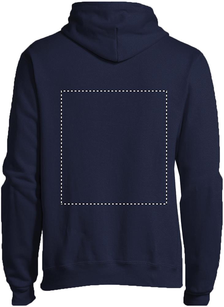 STELLAR Felpa uni cappuccio below the hood fn