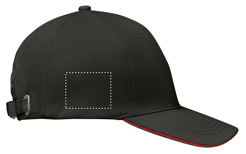 BUFFALO SIX PANEL CAP right side bd