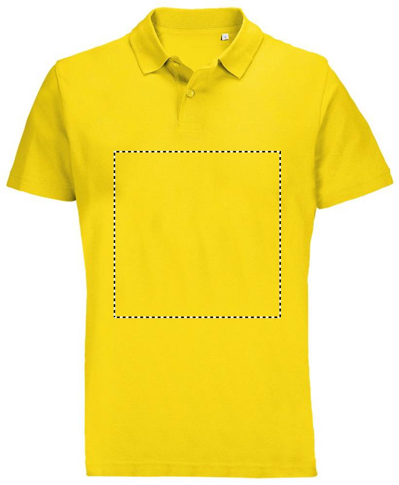 PULSE UNISEX POLO front go