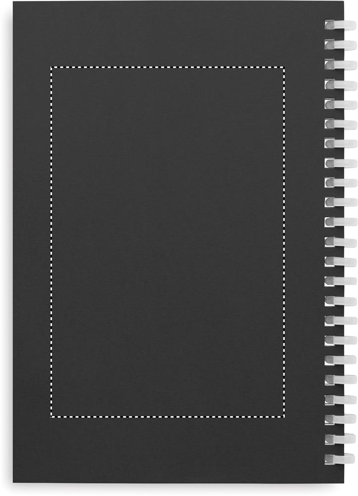 Notebook in cartone riciclato A5 back screen 03
