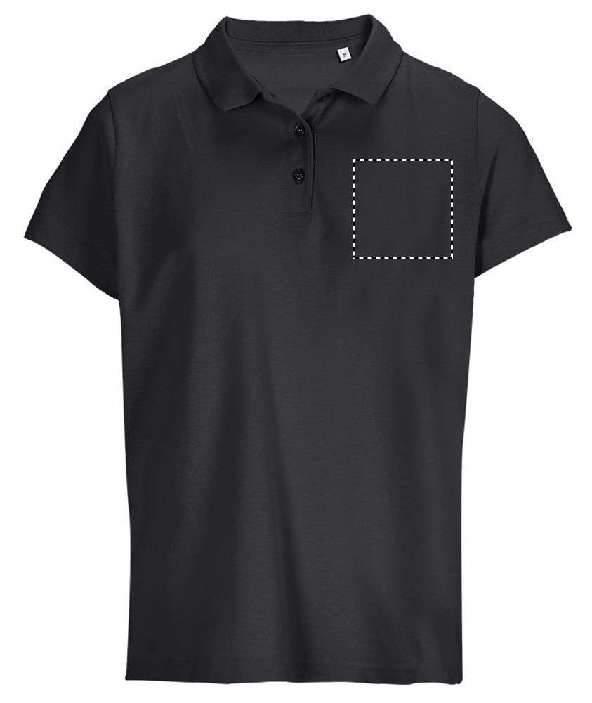 PULSE POLO DONNA chest bk