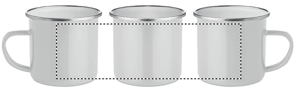 Sublimation mug enamel layer 360 06