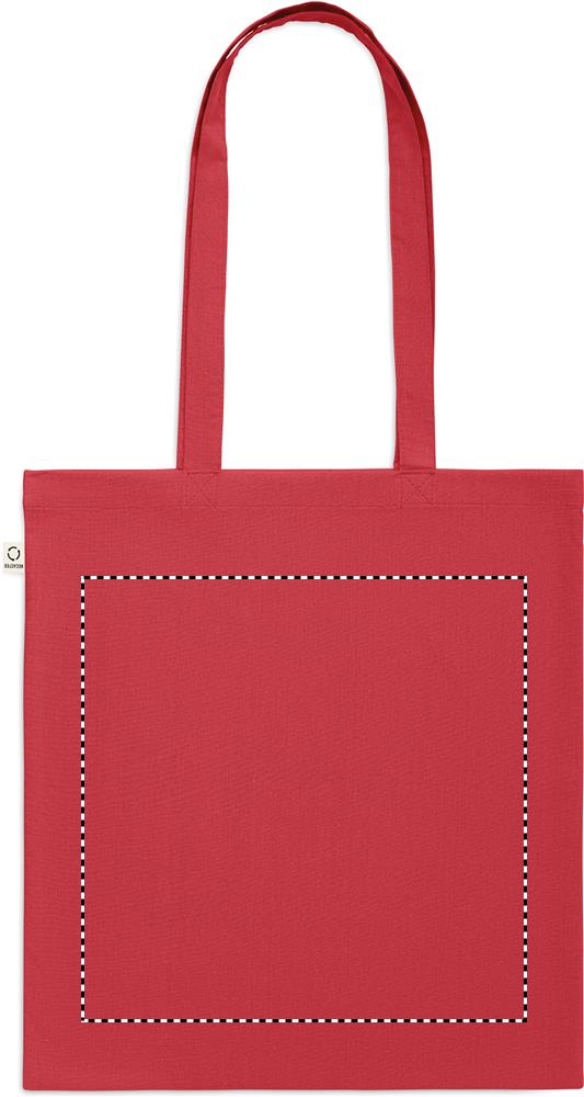 Shopper in cotone riciclato back 05