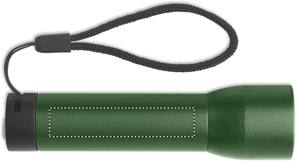 Aluminium rechargeable torch side 2 60