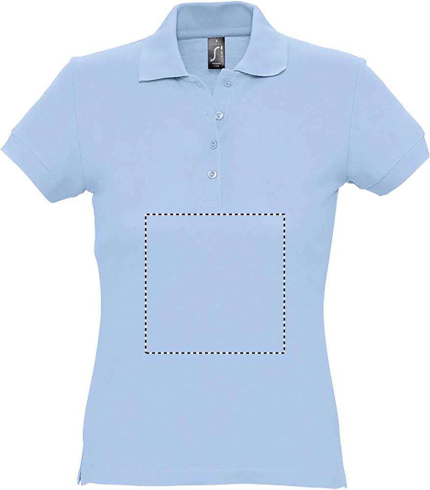 PASSION WOMEN POLO 170g front sp