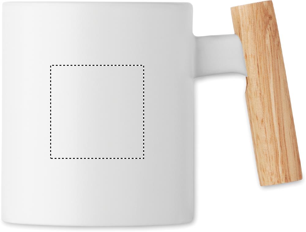 Ceramic mug 320 ml right handed 06