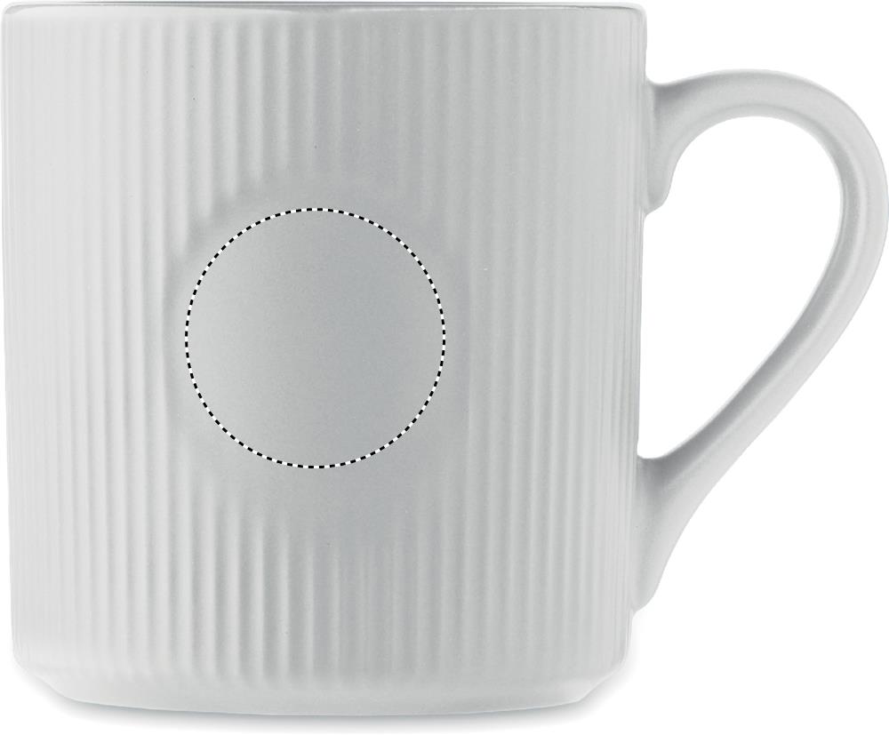 Tazza in ceramica a coste 340 m right handed 06