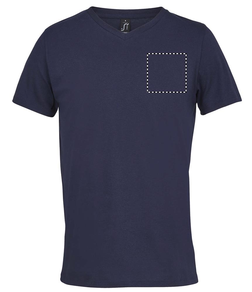 REGENT V  V-NECK T-SHIRT chest fn
