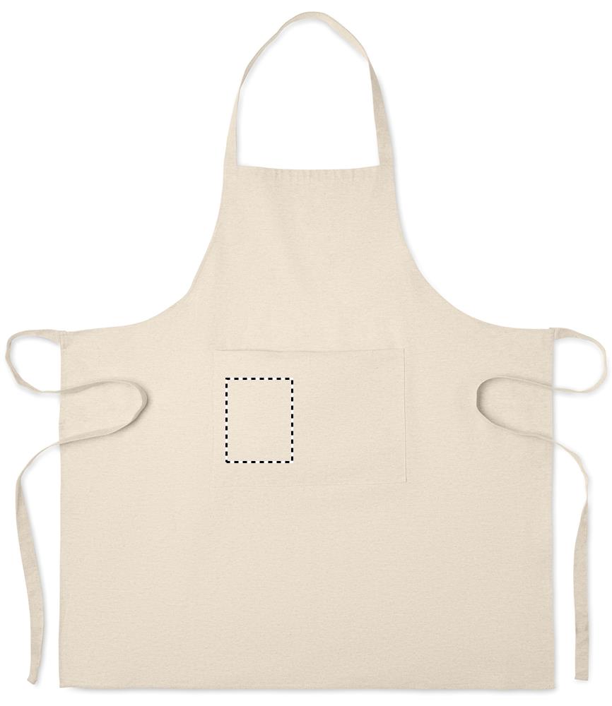 Grembiule da cucina in cotone rici front pocket right 13